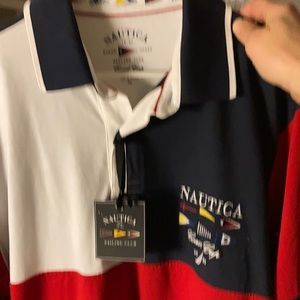 brand new nautica polo style shirt